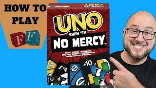 UNO No Mercy | How to Play | Card Game | @Mattel