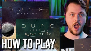 How To Play Dune Imperium with The Rise of Ix Expansion
