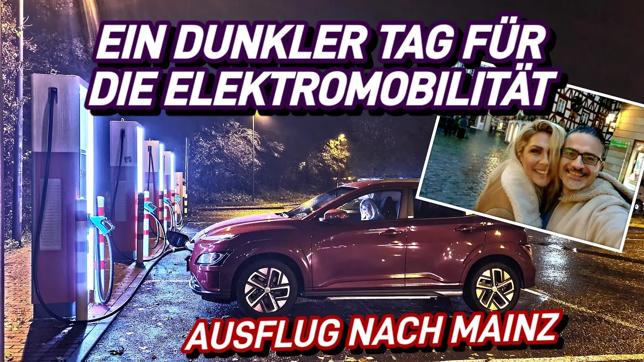400 km im Elektroauto wird zur NERVENPROBE! Mainz Citytrip im Hyundai Kona electric #roadtrip