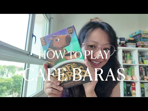 Café Baras: How to Play + Quick Review // Cute and cosy card game