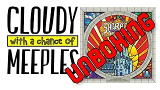 Sagrada Artisans Unboxing - Cloudy with a Chance of Meeples