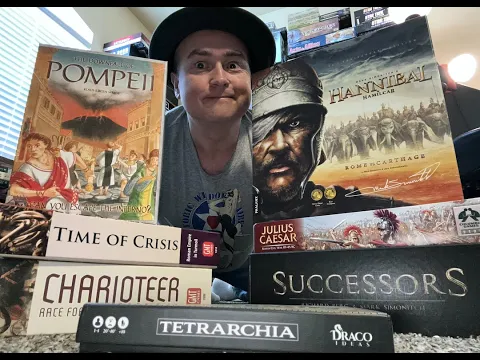 TDG: Cody's Top Ten Ancient Greece & Rome Games (June 2023)