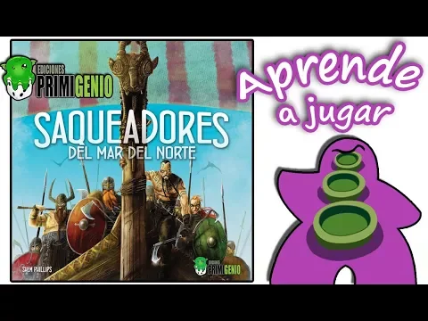 Saqueadores del Mar del Norte - Español - Reseña Juego de Mesa - Preparación y cómo se juega