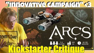 Arcs - Kickstarter Critique Review
