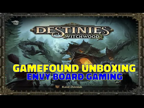 Destinies Witchwood Gamefound Unboxing
