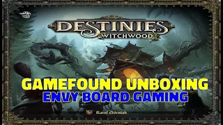 Destinies Witchwood Gamefound Unboxing