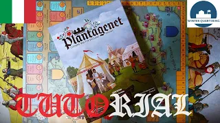 Tutorial (ita) | PLANTAGENET, Gmt games | Winter Quartering