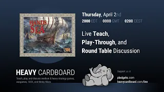 Hands in the Sea 2p Teaching, Play-through, & Round table by Heavy Cardboard