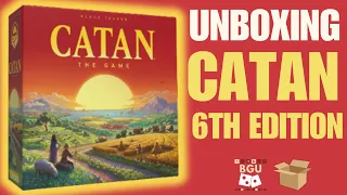 Catan 6th Edition Unboxing (Latest Version)