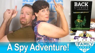 Back Stories: The Emerald Wedding Anniversary - A 5 Minute Review for Parents #boardgamereview