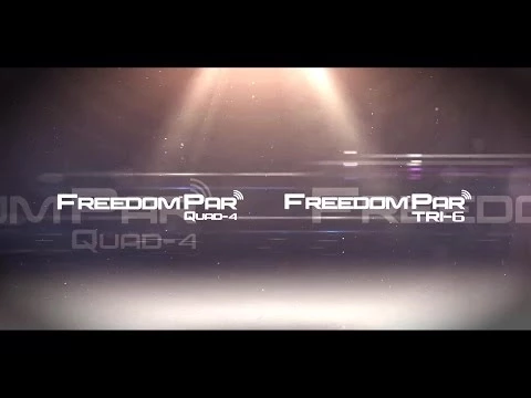 Product video thumbnail for Chauvet Freedom Par Quad-4 RGBA LED Battery-Powered Wireless Wash Light