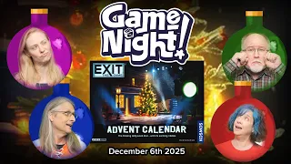 GameNight! 24 Days of Christmas Day 6 - Exit: The Game Advent Calendar - The Missing Hollywood Star