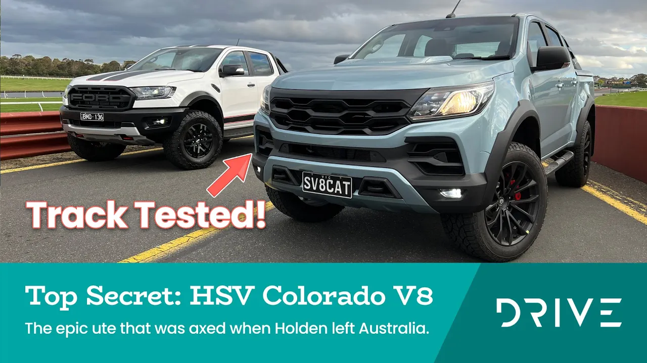 The Top Secret HSV Colorado V8 | Best Holden Never Made | Drive.com.au