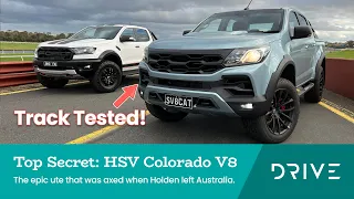 The Top Secret HSV Colorado V8 | Best Holden Never Made | Drive.com.au