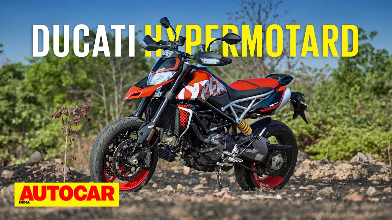 Ducati Hypermotard 950 RVE review - Madness! | First Ride | Autocar India