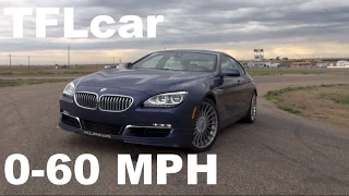 2015 BMW Alpina B6 Gran Coupe 0-60 MPH Racetrack Review: Does AWD=Lap Record?