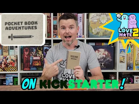 Preview of Pocket Book Adventures - Coming to Kickstarter!