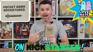 Preview of Pocket Book Adventures - Coming to Kickstarter!