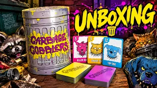 Garbage Gobblers Kickstarter Edition Unboxing | Jake Reacts