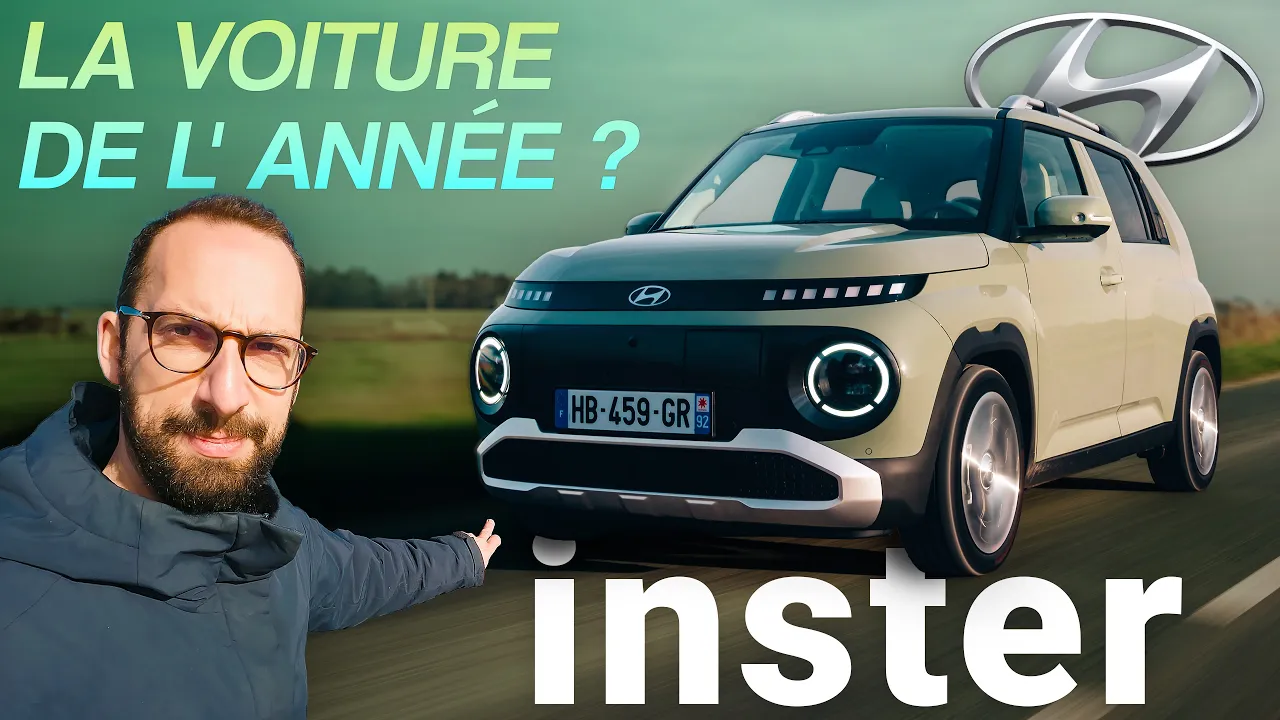 Essai Hyundai Inster 2025 : plus qu’une citadine, la voiture électrique de l’année ?