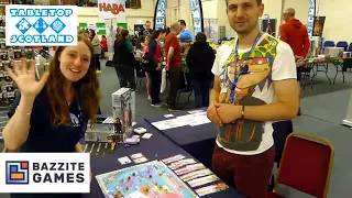 Missed your flight? Interview Bazzite Games, Connecting flights board game