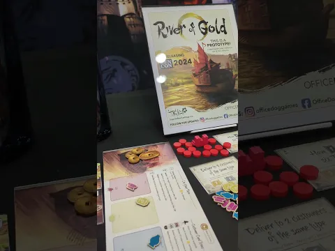 River of Gold #boardgames #gencon