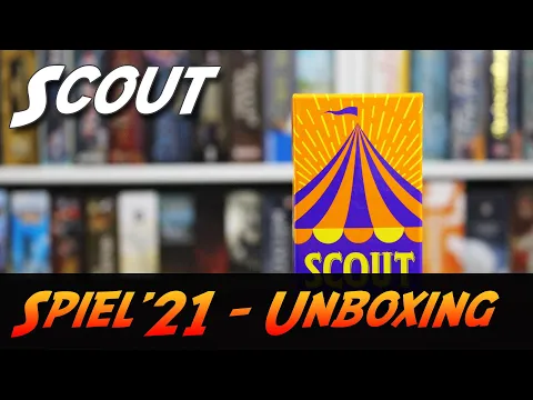 SCOUT - Brettspiel Unboxing (Oink Games)
