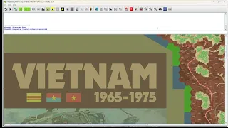 GMT Vietnam 1965-1975 Battle for Vietnam Summer 65 Interphase using Vassal module How to series pt1