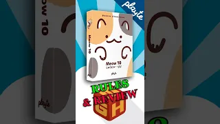 Board Game Heaven How To Play & Review 276: Meow 10 (Playte) - A Cute and Quick Card Shedding Game