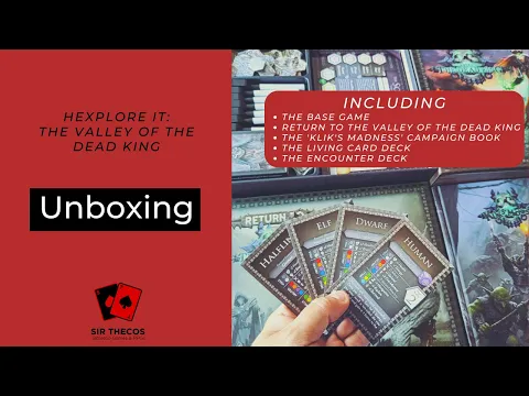 Unboxing | HEXplore It: The Valley of the Dead King