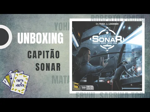 CAPITÃO SONAR | UNBOXING (PORTUGUÊS)