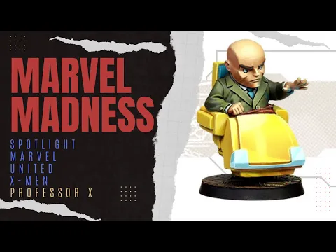 Marvel Monday!!! Spotlight Marvel United X-men: Professor X!!! Cmon Games