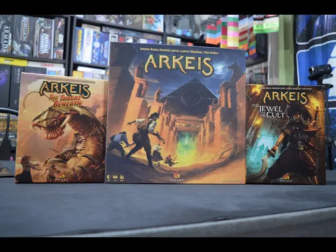 Arkeis by Ankama Boardgames Full Kickstarter Unboxing