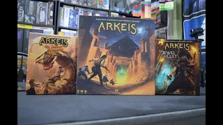 Arkeis by Ankama Boardgames Full Kickstarter Unboxing