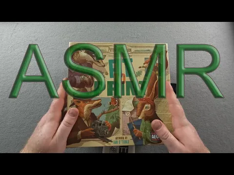 Fit to Print - Satisfying Board Game Unboxing and Cardboard Punchout