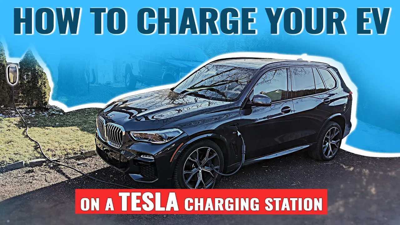 How To Charge Your EV On A Tesla Charging Station