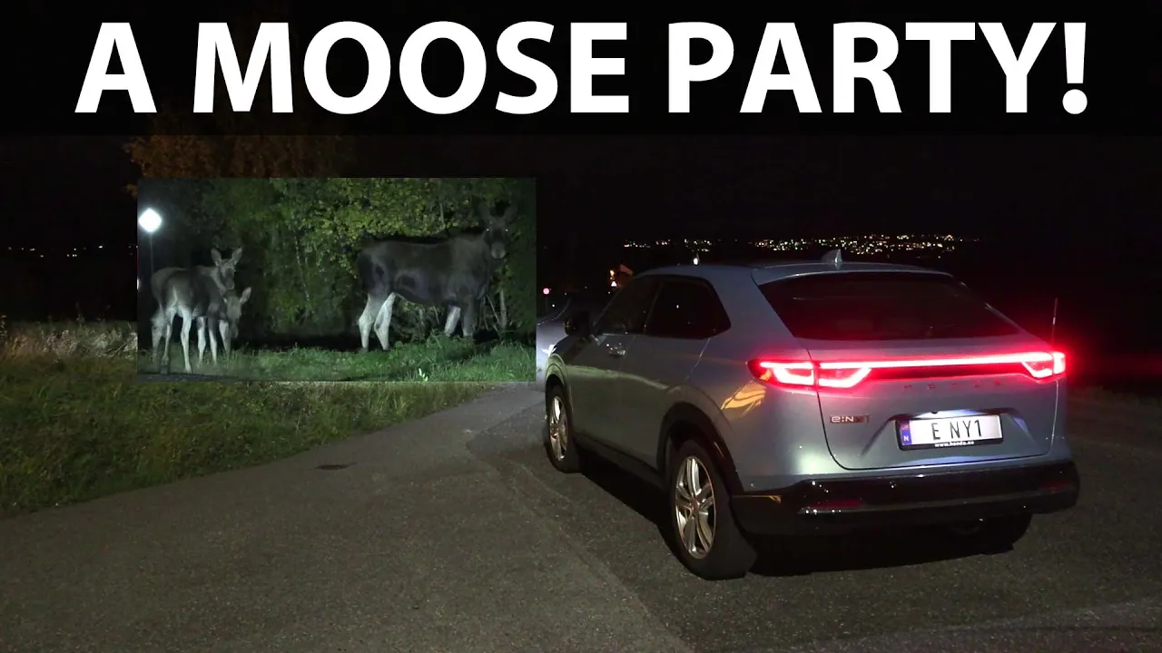 Honda e:Ny1 headlights test