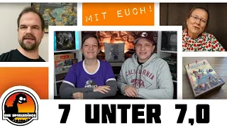 7 Brettspiele unter 7,0 Welche Spiele sich trotzdem lohnen Teil 5 mit Gästen