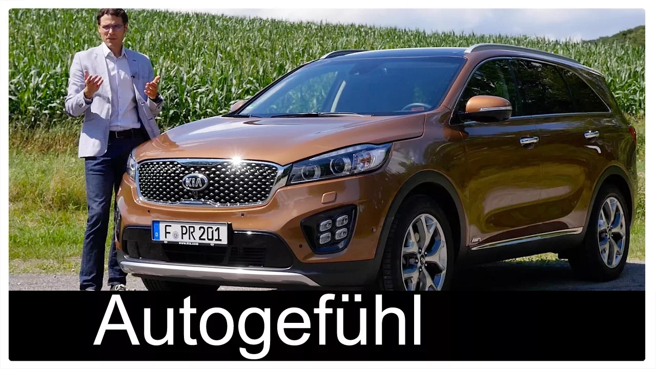 Kia Sorento FULL REVIEW test 2017 Platinum SXL - Autogefühl