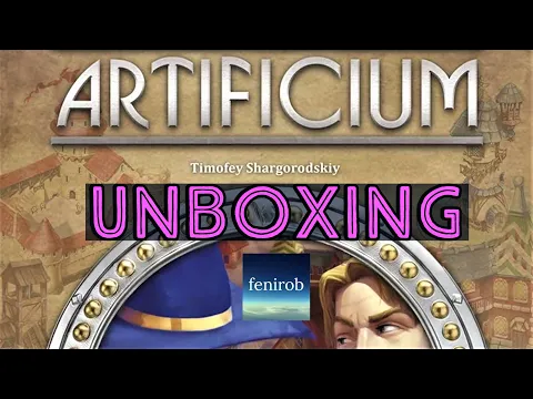 Artificium Board Game I Unboxing (No Talking)