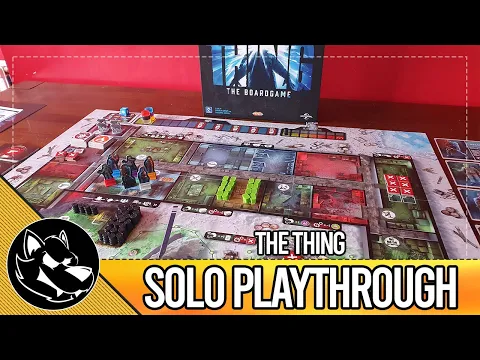 The Thing the Board Game | Solo Playthrough and Review |