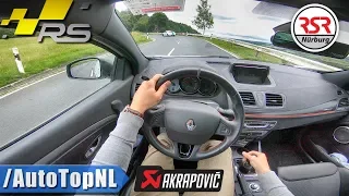 Renault Megane RS AKRAPOVIC Exhaust POV Test Drive by AutoTopNL