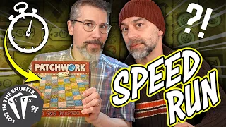 Can we beat the time on the box? It's a Board Game Speed Run! - Lost In The Shuffle
