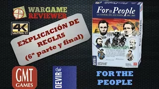 169.7.- For the People (GMT/Devir): batallas [ULTRAHD 4K]