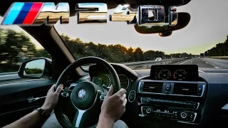 BMW 2 Series M240i 2017 AutoBahn TOP SPEED Drive OnBoard Sound