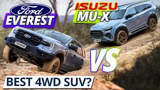 Ford Everest Tremor vs Isuzu MU-X Terrain | Best 4WD SUV for $80k in 2026