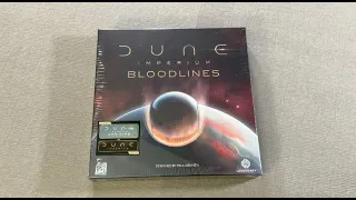 The Discriminating Gamer: Dune: Imperium - Bloodlines unboxing with Ray