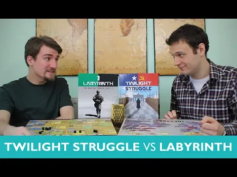 Which is Greater? Episode 8: Twilight Struggle vs Labyrinth: War on Terror