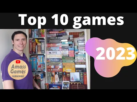 Top 10 board games of 2023 AmassGames #tabletop #spiel #games #top10 #top #2023