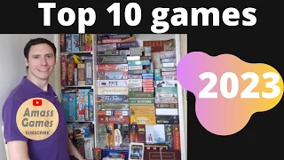 Top 10 board games of 2023 AmassGames   #tabletop #spiel #games #top10 #top #2023